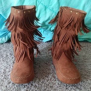 Cat & Jack cowboy boots size 2